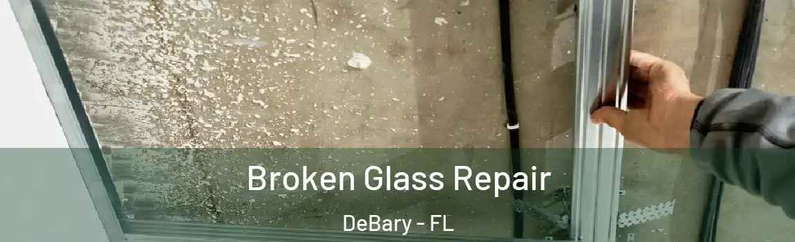 Broken Glass Repair DeBary - FL