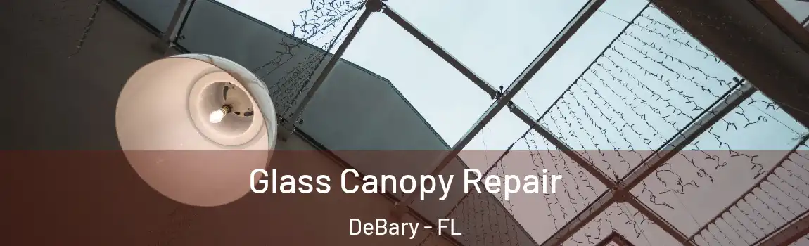 Glass Canopy Repair DeBary - FL